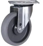 VARIOfit Lenkrolle 125 x 32 mm grau (thermoplastisch)