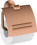 hansgrohe Papierhalter Axor Montreux m Deck, Met., Wandmont., brush. red gold