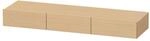 Duravit Schubkastenablage DuraStyle 150x44cm, 3 Schubk., Ei Nat, m Konsole