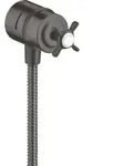 hansgrohe Absperrventil Axor Montreux Stop m R&uuml;ckflussverh., Kreuz, brush. bla vc