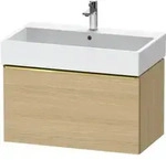 Duravit Waschtischunterschrank D-Neo 78,4x44,2cm, g pol/Ei N, 1 Ausz., wandh&auml;ngend