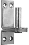 POLLMANN Haken D2,20mm,weit zum Aufschrauben,Eisen galvanisch hell verzinkt