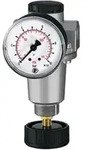 Riegler Druckregler &raquo;Standard&laquo;, inkl. Manometer, BG 1, G 3/8, 0,2 - 6 bar