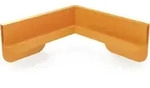 Magnetoplan Eck-Ablageleiste f&uuml;r Infinity Wall, Melonengelb RAL 1028