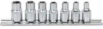 KS Tools 1/4" CHROMEplus TX-E Stecknuss-Satz, 7-teilig