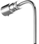 Schell Probenahmeventil G 3/4 AG, MS, f&uuml;r Duschkopf Aerosolarm