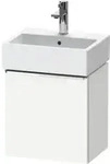 Duravit Waschtischunterschrank D-Neo 43,4x32,2x44cm, 1 T&uuml;r, An re, chr/we ma