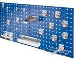 Kappes Lochplatten RasterPlan/ABAX Einsteigerset 7 RAL 5010 mit Ausstattung