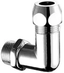 Schell Winkel-Verschraubung G 3/8 AGxG 3/8 AG, d= 10mm, verchromt