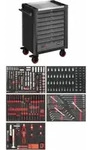 VIGOR Werkstattwagen SeriesL, mit Sortiment, V4560-X, 344-teilig