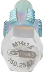 KS Tools Gewindeschneider mit F&uuml;hrungsbolzen f&uuml;r Temperatursensoren, M14x1,5
