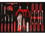 KS Tools Schraubendreher- / und Zangen-Satz in Schaumstoffeinlage, 32-tlg