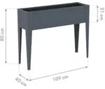 Westmann Hochbeet VenduraL Anthrazit 40 x 109 x 80cm