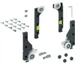 Schiebet&uuml;rbeschlag 1 Komplett Set 30kg HETTICH