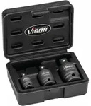 VIGOR Schlagschrauber Gelenkst&uuml;ck Satz, V5505N, 1/4 Zoll (6,3 mm) Vierkant, 3/8 Zoll