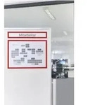 Magnetoplan magnetofix-Magnetrahmen Topsign, 5 St&uuml;ck, rot, A4 quer/A3 hoch 319...