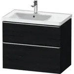 Duravit Waschtischunterschrank D-Neo 78,4x45,2cm, 1 Kast, B L, ES geb/Ei sw