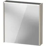 Duravit LED-Spiegel D-Code 2.0 m SD T J 65x70x5cm, Lichtf ob, links, taupe matt
