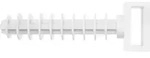 fischer Kabelbinderd&uuml;bel FCTP-W wei&szlig;