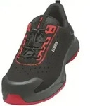 uvex Halbschuhe 1 x-craft S1 PL schwarz rot Weite 11 Gr&ouml;&szlig;e 44