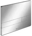 Schell WC-Bet&auml;tigungsplatte LINEAR ECO wei&szlig;, 2-Mengen Sp&uuml;lung