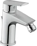 Duravit Bidet-Einhebelmischer No. 1 m Zugst.-Ablaufgarn., Ausl. 123mm, chrom