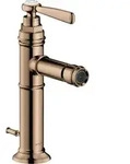 hansgrohe Bidet-Einhebelmischer Axor Montreux A 110mm, m HG, ZugstAblGar, pol. r gol