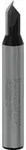 Bosch V-Nutfr&auml;ser 1/4", D1 6,3 mm, L 9,2 mm, G 45 mm, 90&deg;