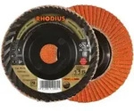 RHODIUS TOPline JUMBO LONGLIFE TRIM F&auml;cherschleifscheibe 115 x 22,23 mm K40