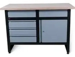 STIER Werkbank Basic, mit 5 Schubladen