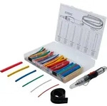 BGS Mini-Hei&szlig;gasbrenner mit Schrumpfschlauch-Sortiment farbig mit...