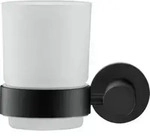 Duravit Glashalter D-Code 11,5x10,2cm, Gl. we. ma, Gl. li, sw matt