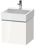 Duravit Waschtischunterschrank D-Neo 48,4x44,2cm, chr/we hgl, 1 Ausz., wandh&auml;ngend