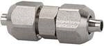 Riegler Gerader Verbinder, f&uuml;r Schlauch 6/4 mm, SW1 12, SW2 10, ES 1.4404