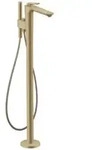 hansgrohe Wannen-Einhebelmischer Axor Citterio C cubic cut, b b, bodensteh., Ausl.
