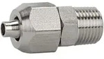 Riegler Gerade Einschraubverschraubung, R 1/4 a., Schlauch 6/4, ES 1.4404