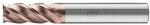 PFERD TOOLS VHM-Fr&auml;ser &Oslash;6mm, 4 Schneiden, 2xDC, Fase 0,15mm 45&deg;, AlTiN /...