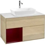 V&B Waschtischunterschrank Finion 100, Pl wh. m, Reg Peo m Lac, Oa ven