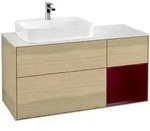 V&B Waschtischunterschrank Finion 120cm, Pl wh. m, Reg re Peo, Oa ven