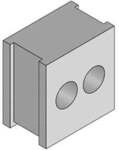 icotek Verschraubung QT 2/6 grau