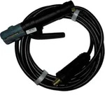 Schwei&szlig;kabel-Set mit E-Halter 5 m 400 A (35-50 qmm) Gummi