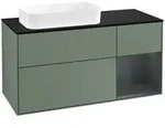 V&B Waschtischunterschrank Finion 120cm, Pl b m, Rg r md b m La, Ol m Lac