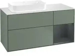 V&B Waschtischunterschrank Finion 120x60 cm, Rg r md bl. m Lac, Oli. m Lac