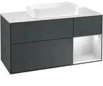 V&B Waschtischunterschrank Finion 120cm, Pl w m, Rg r w m La, md bl. m Lac