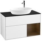 V&B Waschtischunterschrank Finion 100, Pl bla m, Reg wal ven, glo wh. Lac ;...