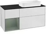 V&B Waschtischunterschrank Finion 120cm, Pl b m, Rg l Ol m Lac, wh. m Lac