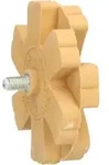 KS Tools Gummi-Radierteller mit Lamellen 20 mm
