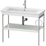 Duravit Waschtisch-Konsole White Tulip 98,4x45cm, Me, bo, HTH re, we s-matt