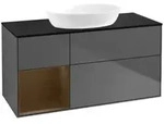 V&B Waschtischunterschrank Finion 120cm, Pl bla m, Reg wal ven, Anthrac. m