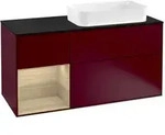 V&B Waschtischunterschrank Finion 120cm, Pl bla m, Reg li Oa ven, Peo m
